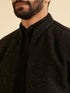 Manyavar Black Exquisiteness Indo Western