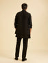 Manyavar Black Exquisiteness Indo Western