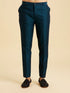 Manyavar Teal Blue Opulence Indo Western