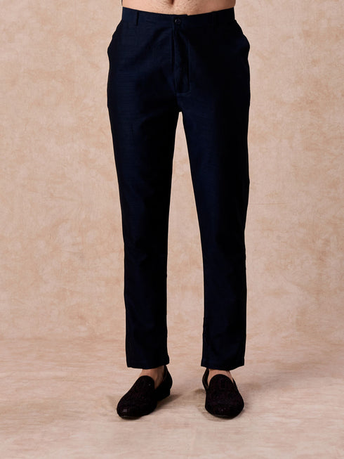 Manyavar Blue Majestic Indo Western