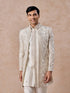 Manyavar Charming Cream Indo Western