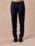 Manyavar Radiant Blue Velvet Indo Western