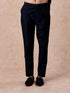 Manyavar Dark Blue Designer Indo Western