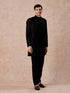 Manyavar Elegant Black Indo Western