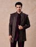 Manyavar Purple Majesty Georgette Indo Western