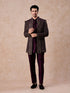 Manyavar Purple Majesty Georgette Indo Western