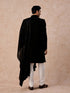 Manyavar Black Elegance Indo Western