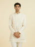 Manyavar Elegant Cream Indo Western