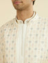 Manyavar Elegant Cream Indo Western