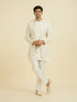 Manyavar Elegant Cream Indo Western