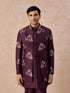 Manyavar Royal Purple Hues Indo Western
