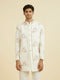 Manyavar Regal Cream Indo Western Set