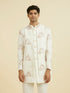 Manyavar Regal Cream Indo Western Set