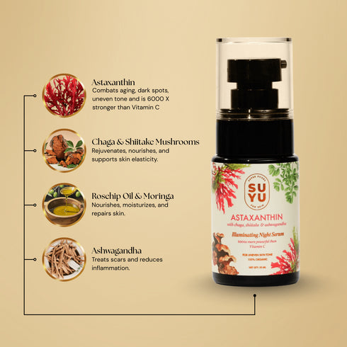 Suyu India Astaxanthin Illuminating Night Serum