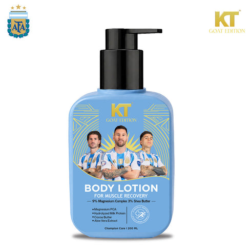 KT GOAT Edition Body Lotion For Muscle Recovery