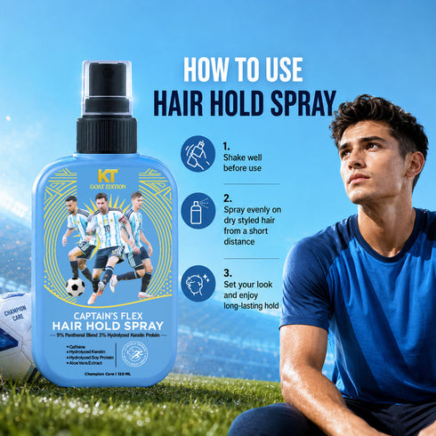 KT GOAT Edition Captain’s Flex Hair Hold Spray