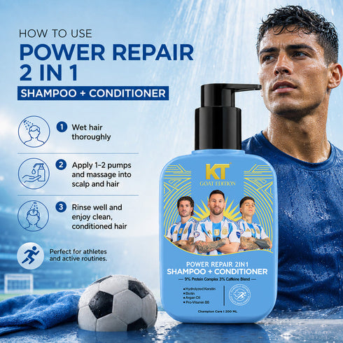 KT GOAT Edition Power Repair Shampoo Conditioner