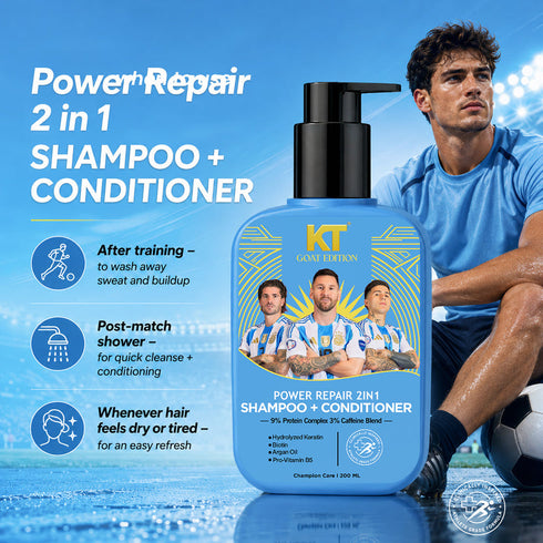 KT GOAT Edition Power Repair Shampoo Conditioner