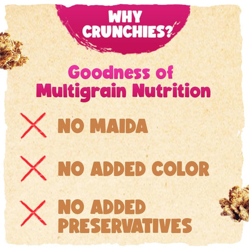Manna Foods Go Grains Crunchies Rose Almond