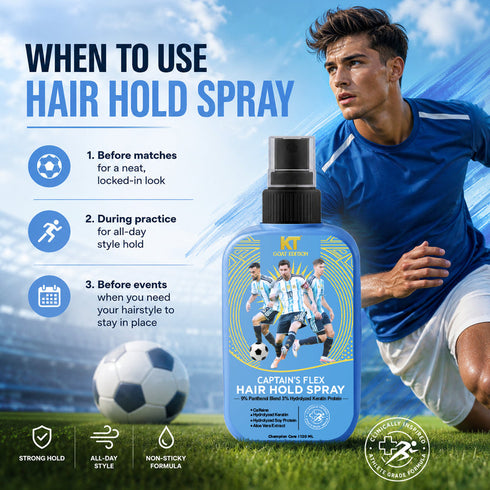 KT GOAT Edition Captain’s Flex Hair Hold Spray
