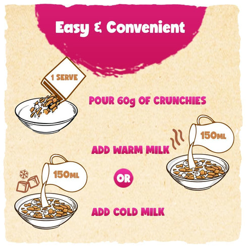 Manna Foods Go Grains Crunchies Rose Almond