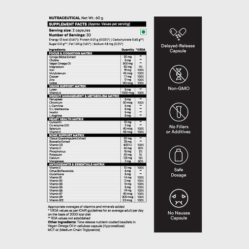 Wellbeing Nutrition Slow | Multivitamin for Him