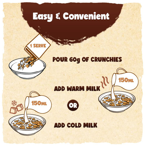 Manna Foods Go Grains Crunchies Choconut