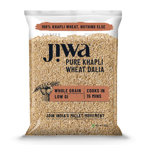 Jiwa Pure Khapli Wheat Dalia