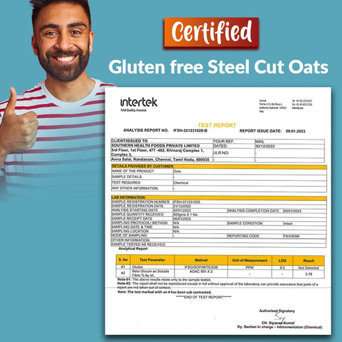 Manna Foods Steel Cut Oats (Jar)