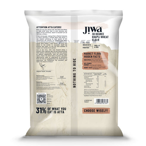 Jiwa 30 Degree Khapli Wheat Flour