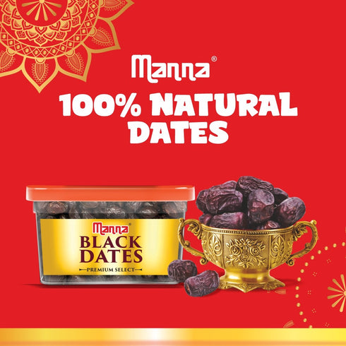 Manna Foods Black Dates