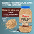 Manna Foods Steel Cut Oats (Jar)