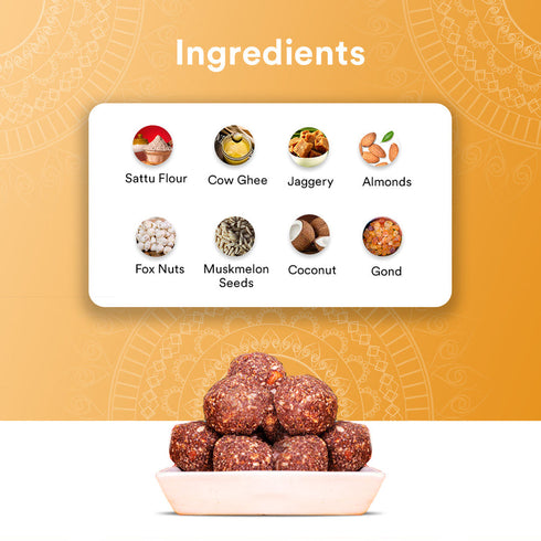 Native Roots Ragi Nuts & Seeds Laddoo