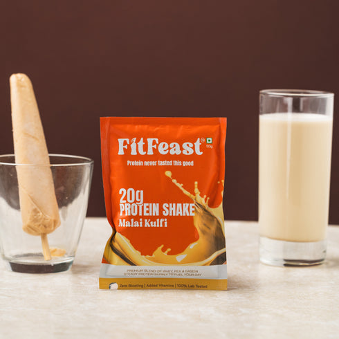 Fitfeast Protein Sachet Malai Kulfi (Pack of 1)