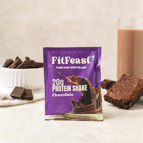 Fitfeast Protein Sachet - Chocolate Flavour