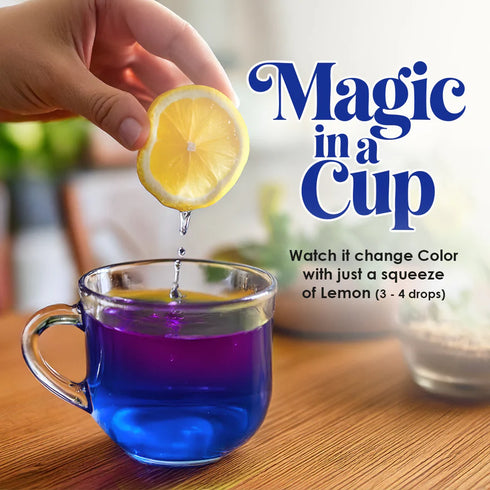 Blue Tea Butterfly Pea Lemongrass |60 Tea Bags