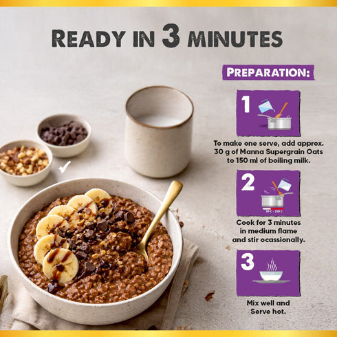 Manna Foods Chocolate Oats