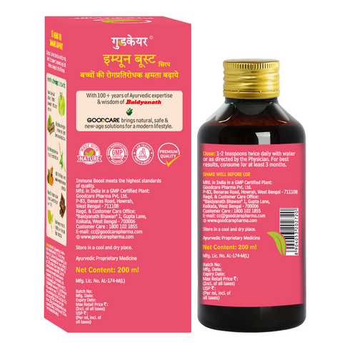 Goodcare Immune Boost Syrup For Kids