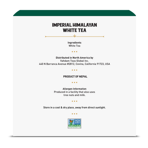 Vahdam Tea Imperial Himalayan White Tea
