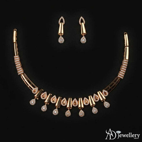 Imperial Teardrop Harmony Necklace Set