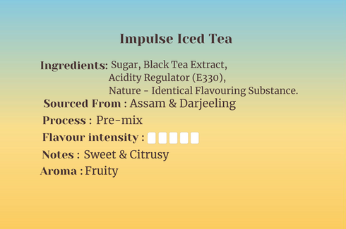 Impulse Coffees Impulse Coffees Assorted Instant Iced Tea Box