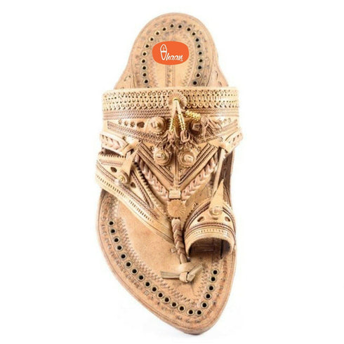 Vhaanfootwear Shahu Maharaj Kolhapuri Chappal For Men