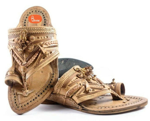 Vhaanfootwear Shahu Maharaj Kolhapuri Chappal For Men