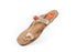 Vhaanfootwear Three Braided Pure Leather Handicraft Ladies Kolhapuri Chappal By Vhaan