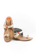 Vhaanfootwear Three Braided Pure Leather Handicraft Ladies Kolhapuri Chappal By Vhaan
