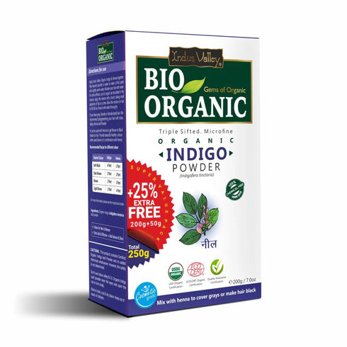 Indus Valley BIO Organic Indigo leaf powder