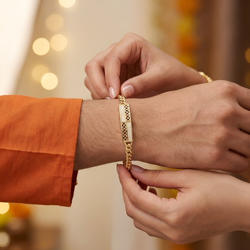 ZJOOLRY Infinity knot rakhi bracelet