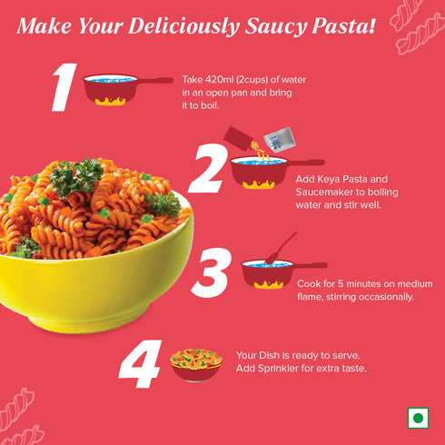 Keya Schezwan Pasta Chinese Style