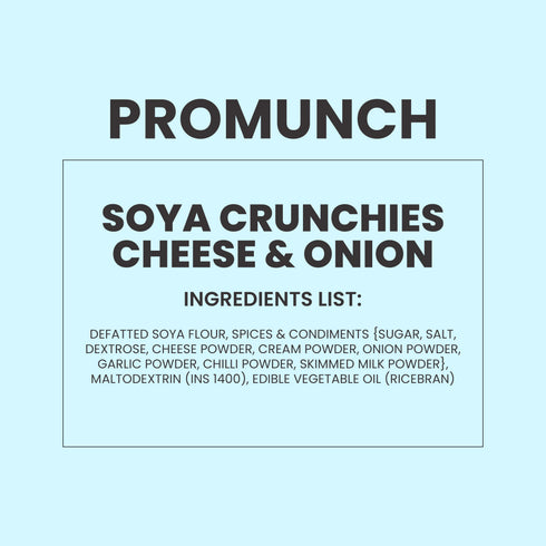 PROMUNCH Cheese & Onion Soya Crunchies