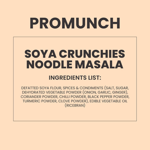 PROMUNCH Noodle Masala Soya Crunchies